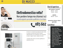 Tablet Screenshot of dinuccifratelli.com